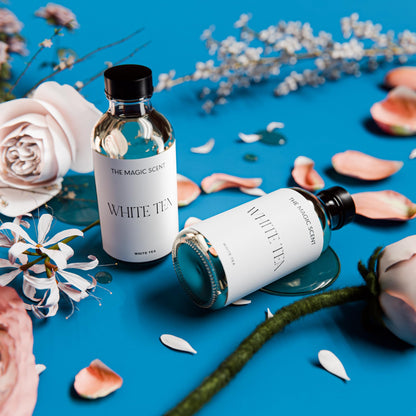 The Magic Scent White Tea Diffuser Oil | Hotel & Home Luxury Scents | 500 mL (16.9 fl oz)