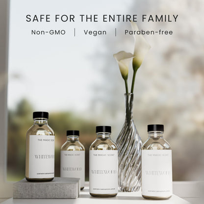 The Magic Scent Whitewood Diffuser Oil - Luxury Hotel & Home Scents Inspired by 1 Hotel Miami Beach (4 fl oz / 120 mL)