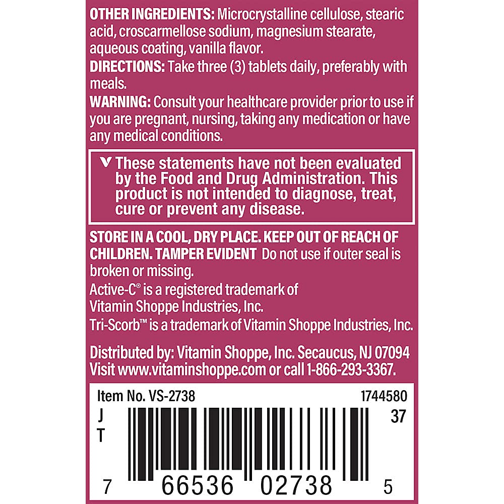 The Vitamin Shoppe Ultimate Woman 50+ Multivitamin (90 Tablets)  Servings