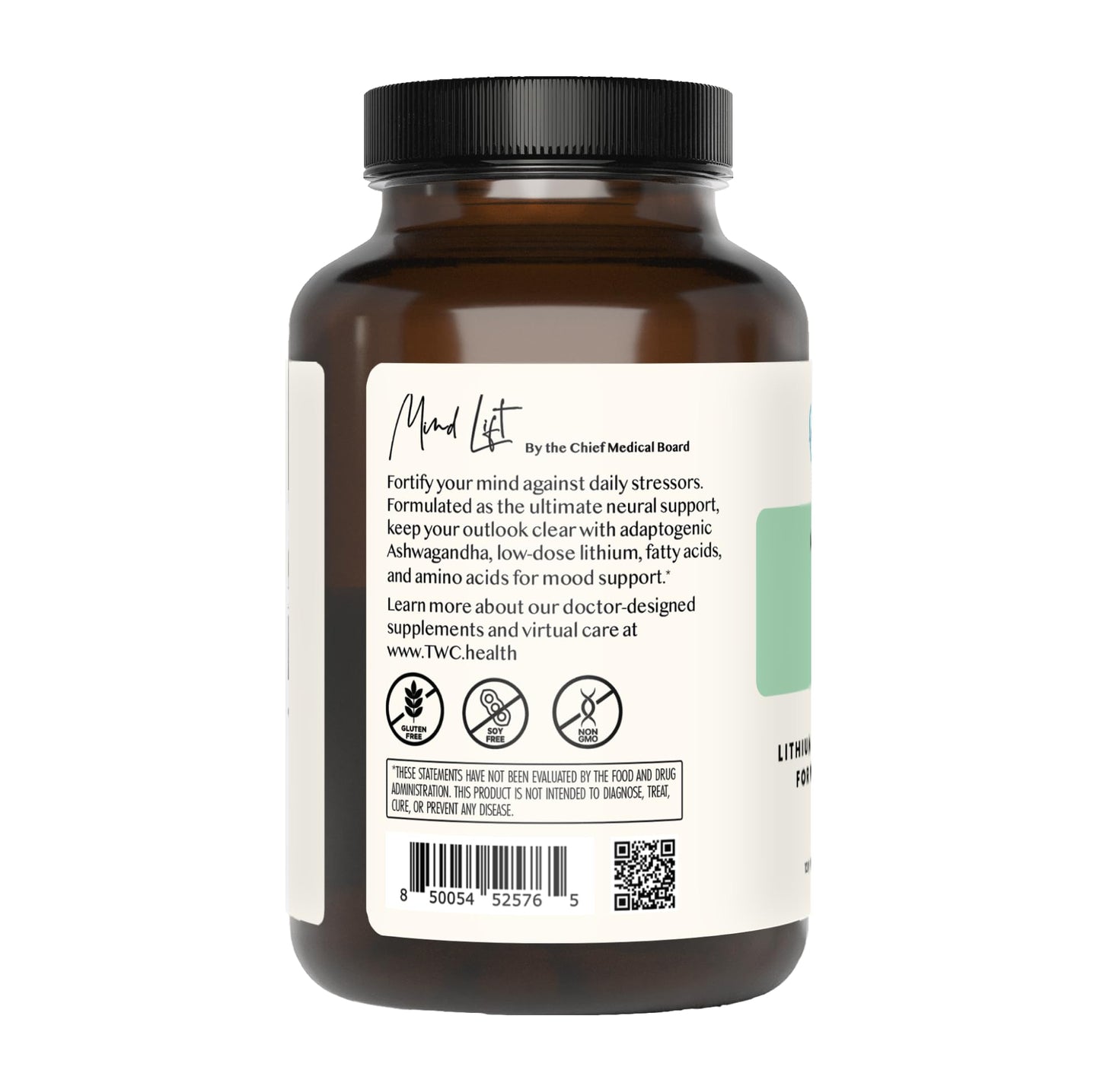 Mind Lift by The Wellness Company — Mood Support, Focus & Cognitive Health | 120 capsules