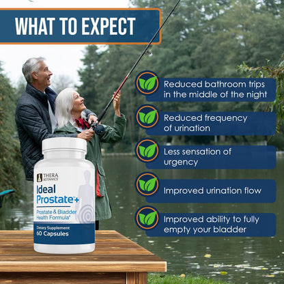 Therabotanics Advanced Men's Prostate Support Plus – Saw Palmetto, Lycopene & Lindera