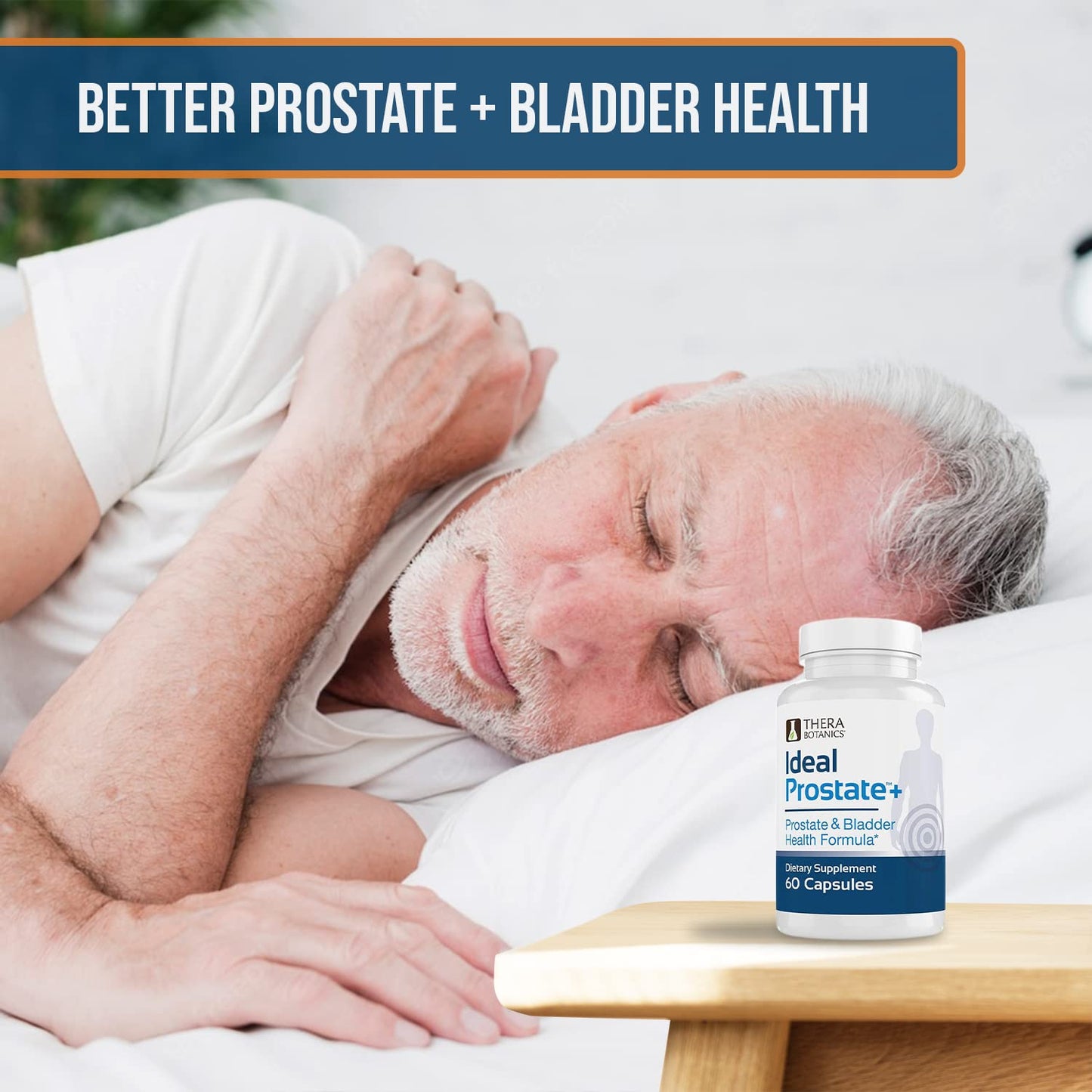 Therabotanics Advanced Men's Prostate Support Plus – Saw Palmetto, Lycopene & Lindera