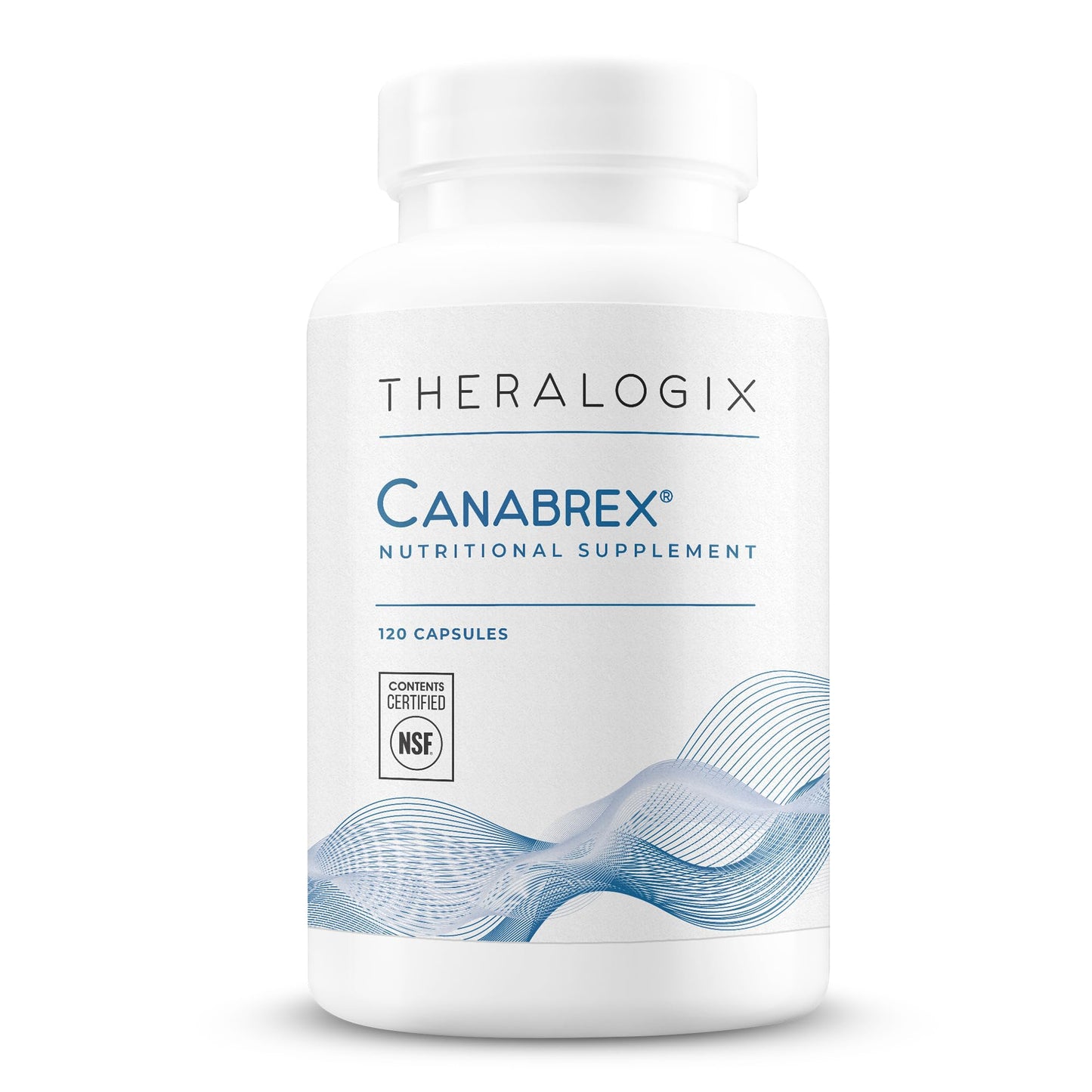 Theralogix Canabrex PEA Supplement – 120 Capsules (60-Day) | Joint Health, Sleep & Immune Support | NSF Certified