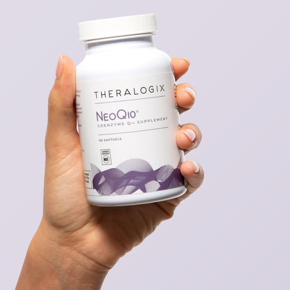 Theralogix NeoQ10 CoQ10 Supplement – Heart Health & Fertility Support | NSF Certified, 90 Softgels
