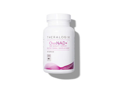 Theralogix OvaNAD+ Egg Quality Support | NR & Pterostilbene | 90-Count, 90-Day Supply