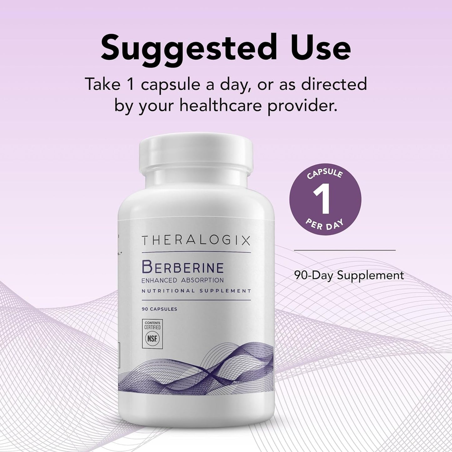 Theralogix Ovasitol Inositol + Berberine Enhanced Absorption Bundle – 14.12 oz & 90 Count (Pack of 2)