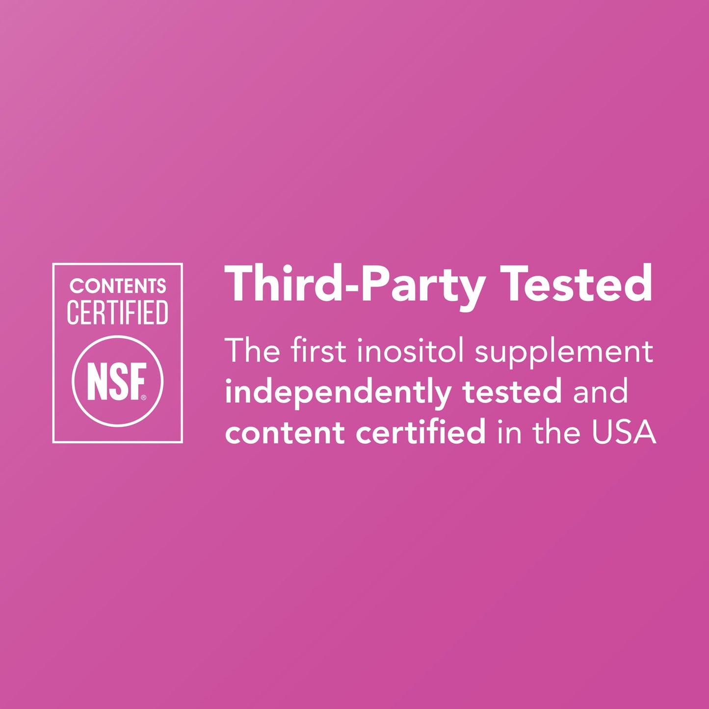 Theralogix Ovasitol Inositol Powder Packets – 90-Day Supply, NSF Certified