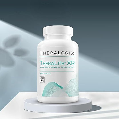 Theralogix TheraLith XR Vitamin & Mineral Supplement - Supports Urine Chemistry & Calcium Oxalate Balance | NSF Certified | 360 Tablets
