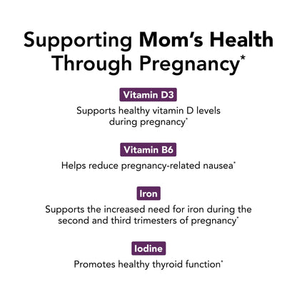 Theralogix TheraNatal Complete Prenatal Vitamin – 91-Day Supply, NSF Certified