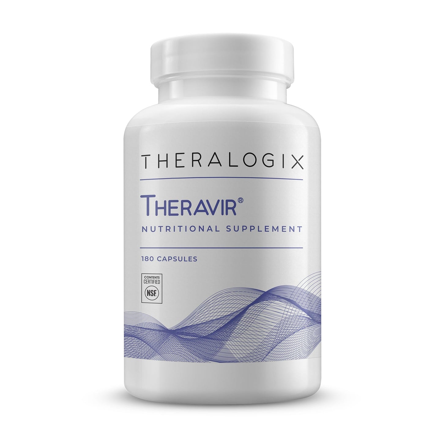 Theralogix Theravir Immune Support – 180 Capsules | NSF Certified