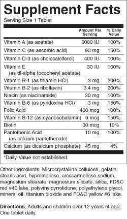 Therems Multivitamin - 130 Tablets | Rugby