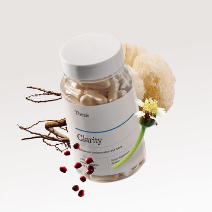 Thesis Clarity Nootropic Supplement – Daily Focus, Memory & Learning (25 Servings)