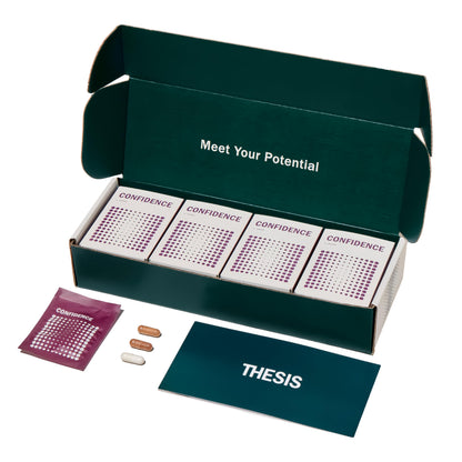 Thesis Confidence Nootropic Brain Support – Soothe Nerves & Promote Emotional Well-Being – 24 Servings