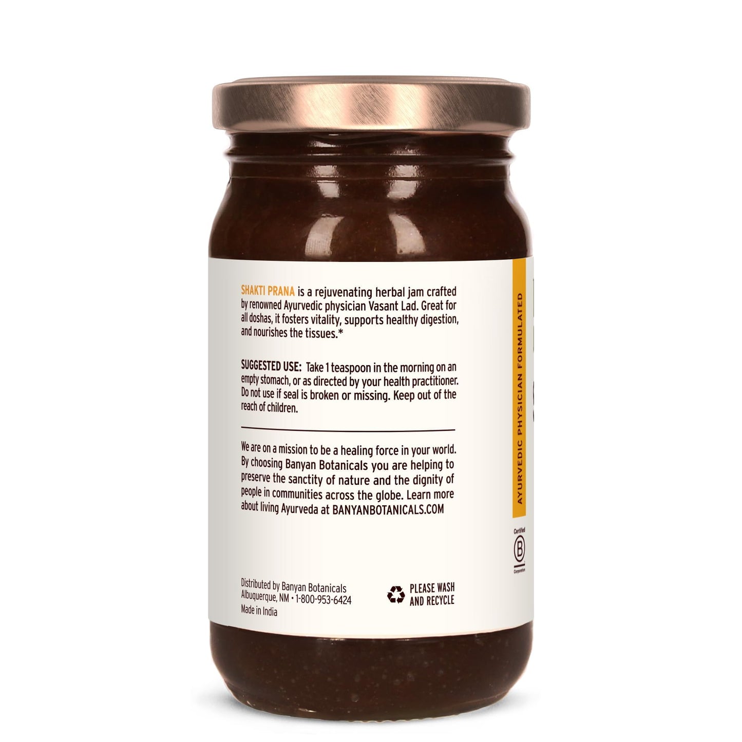 Shakti Prana – Ayurvedic Superfood Energy Blend by Banyan Botanicals (7.9 oz)