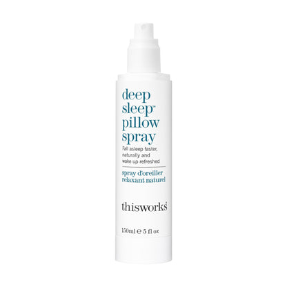 THISWORKS Deep Sleep Pillow Spray – Fast-Acting Rest Formula with Lavender, Vetivert & Camomile – 150 ml