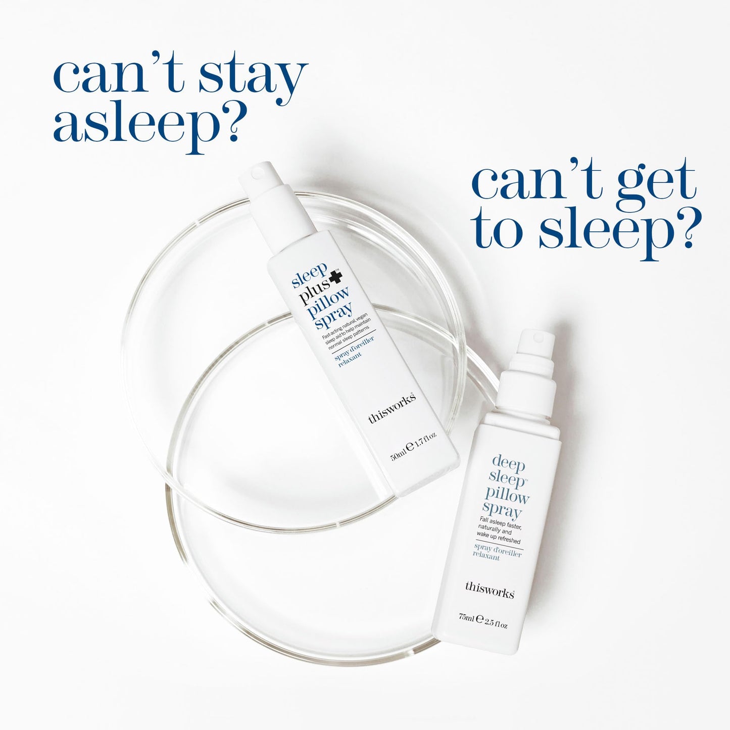 THISWORKS Deep Sleep Pillow Spray – Fast-Acting Rest Formula with Lavender, Vetivert & Camomile – 150 ml
