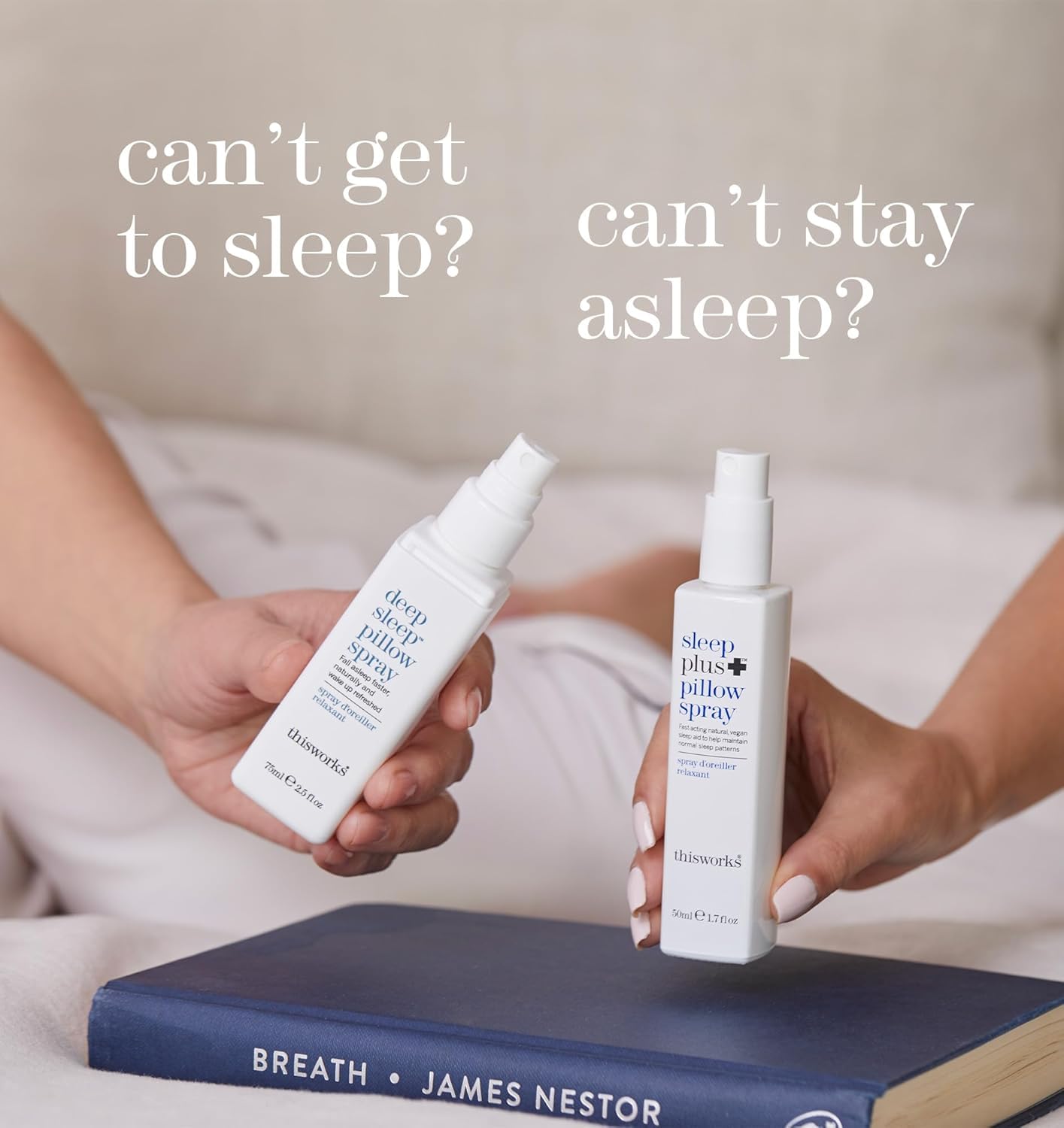 THISWORKS Sleep Plus Pillow Spray – Fast-Acting Rest with Lavender, Vetivert & Camomile, 100ml