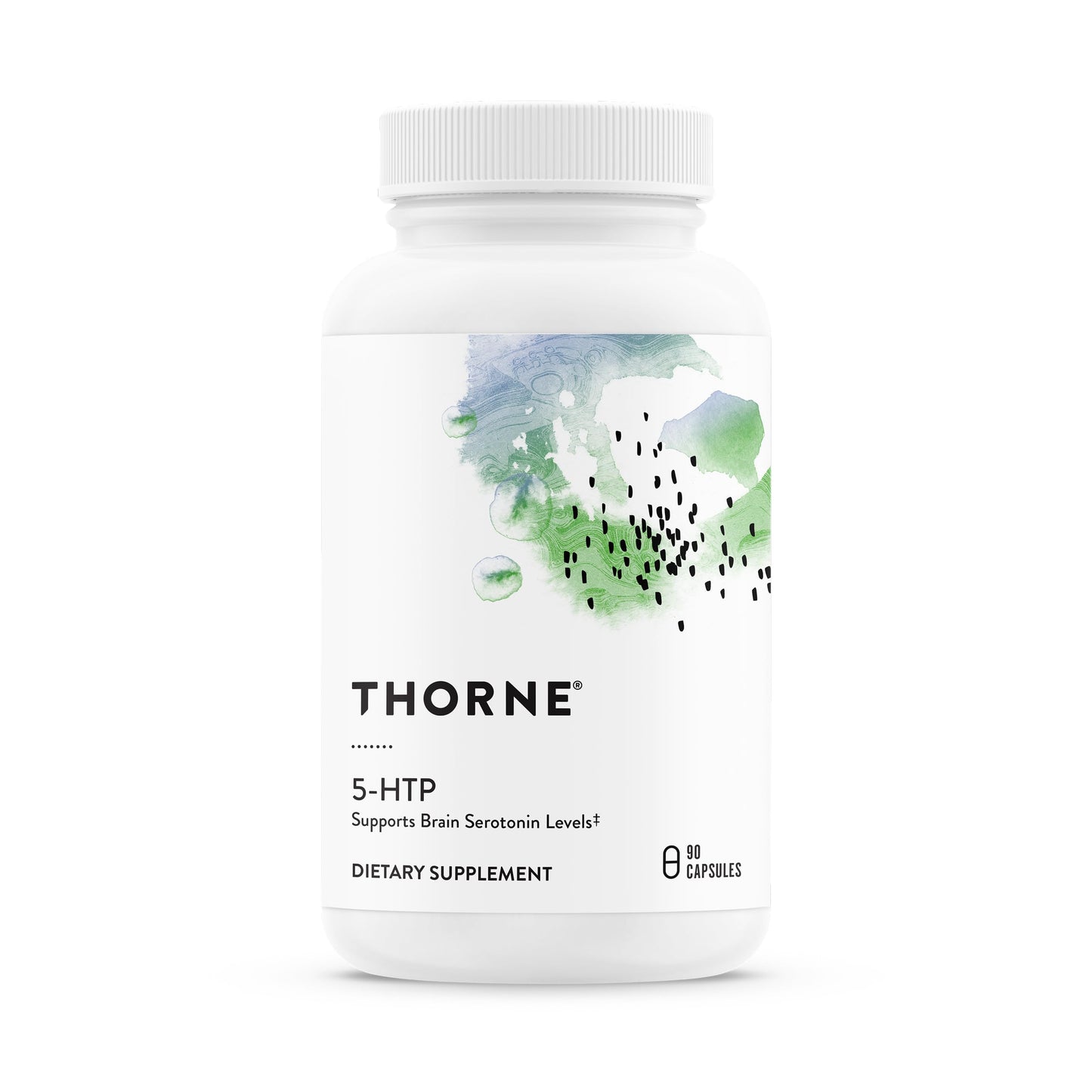 THORNE 5-HTP with Vitamin B6 — Sleep, Stress & Craving Support | Gluten, Dairy & Soy Free | 90 Capsules