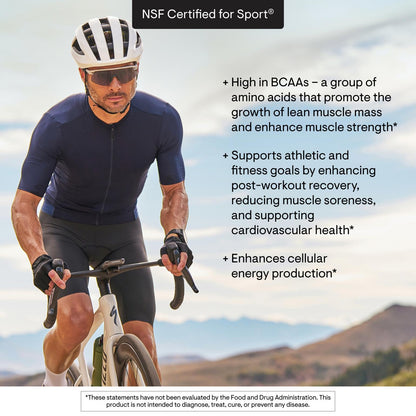 THORNE Amino Complex Lemon – Clinically Validated EAA & BCAA Powder for Pre or Post-Workout | NSF Certified for Sport