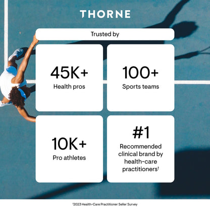 THORNE Amino Complex Clinically Validated EAA & BCAA Powder NSF Certified