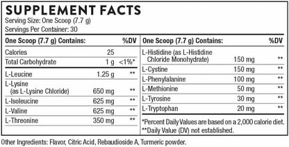 THORNE Amino Complex – Clinically Validated EAA & BCAA Powder (Pre/Post-Workout) – NSF Certified for Sport – Lemon