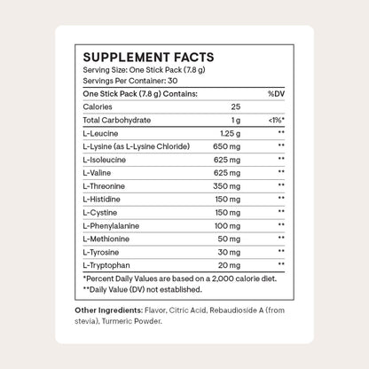 THORNE Amino Complex Lemon – Clinically Validated EAA & BCAA Powder for Pre or Post-Workout | NSF Certified for Sport