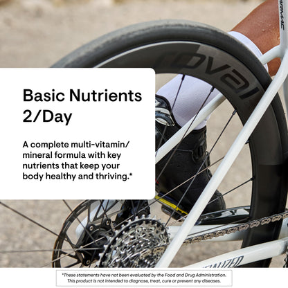 THORNE Basic Nutrients 2/Day – Comprehensive Daily Multivitamin | Gluten, Dairy & Soy-Free