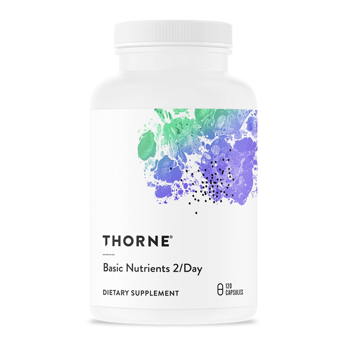 THORNE Basic Nutrients 2/Day – Comprehensive Daily Multivitamin | Gluten, Dairy & Soy-Free