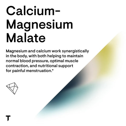 THORNE Calcium-Magnesium Malate | Gluten-Free Bone Health | 240 Capsules