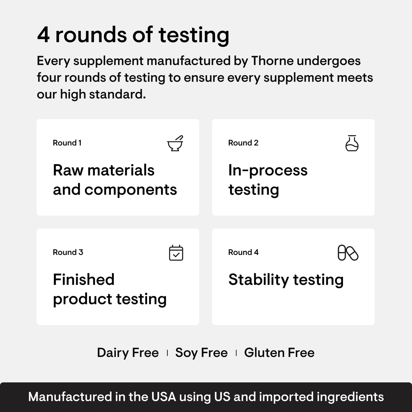 THORNE Creatine + BCAAs Powder – Peach Mango, NSF Certified for Sport – 30 Servings