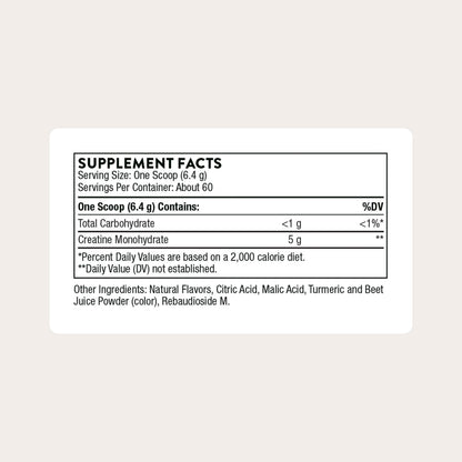 THORNE Creatine Monohydrate Powder – Pineapple Orange, 5 g/Serving, 60 Servings – NSF Certified for Sport