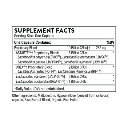 THORNE Womens Daily Probiotic - Shelf-Stable Probiotic for Everyday Immune, Cardiovascular & Metabolic Support - 30 Servings