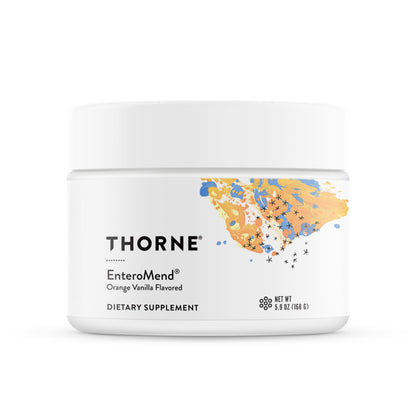 THORNE EnteroMend – Gut Health Supplement for Digestive Function & Regularity | NSF Certified for Sport – Orange Vanilla