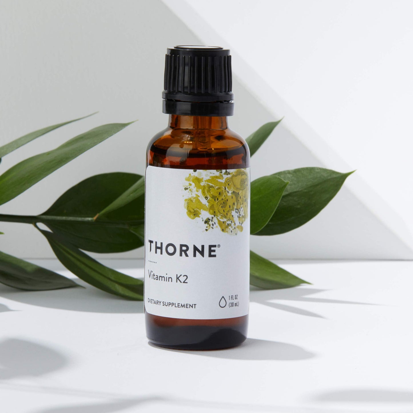 THORNE Vitamin K2 Liquid (1 mg/Drop) – Heart & Bone Support, Gluten/Dairy/Soy Free | 1 Fl Oz