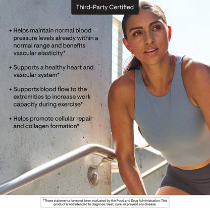 THORNE L-Arginine Sustained Release (Perfusia-SR) - Heart Support, Nitric Oxide & Blood Flow - 60 Servings