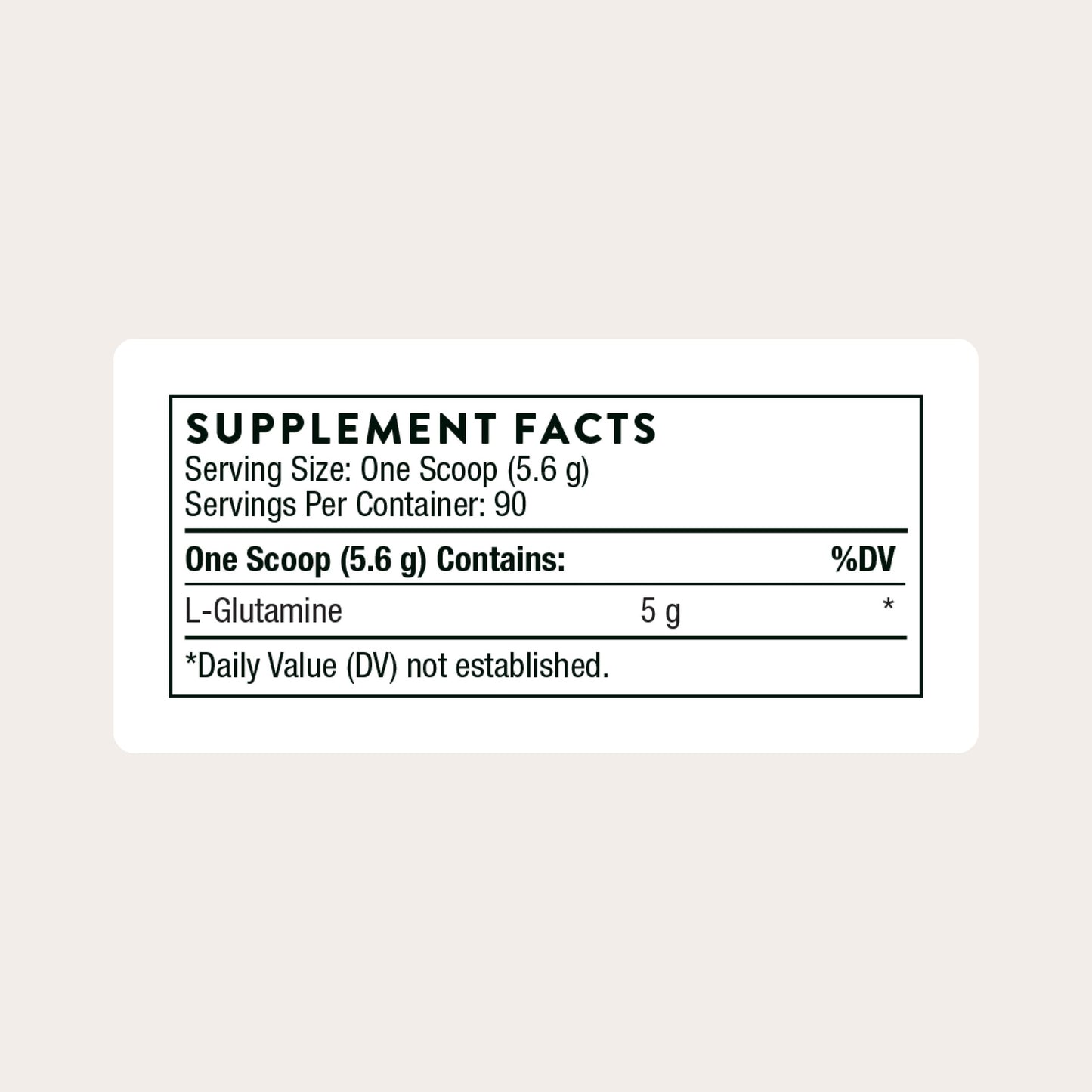THORNE L-Glutamine Powder – GI Health, Nerve Support & Immune Function | 17.8 oz