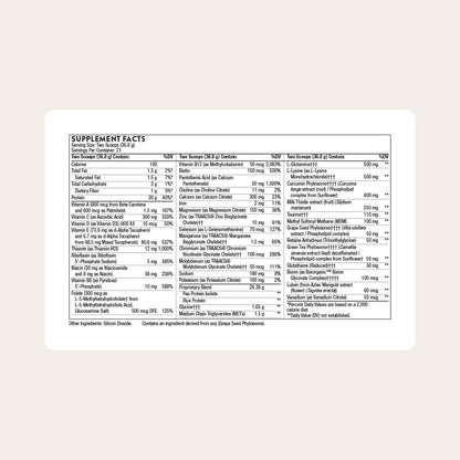 THORNE MediClear Plus – Foundational Support with Rice & Pea Protein, Multivitamin-Mineral Profile (27.2 oz)