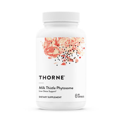 THORNE Milk Thistle Phytosome – Liver Support & Antioxidant Botanical Extract (90 Capsules)