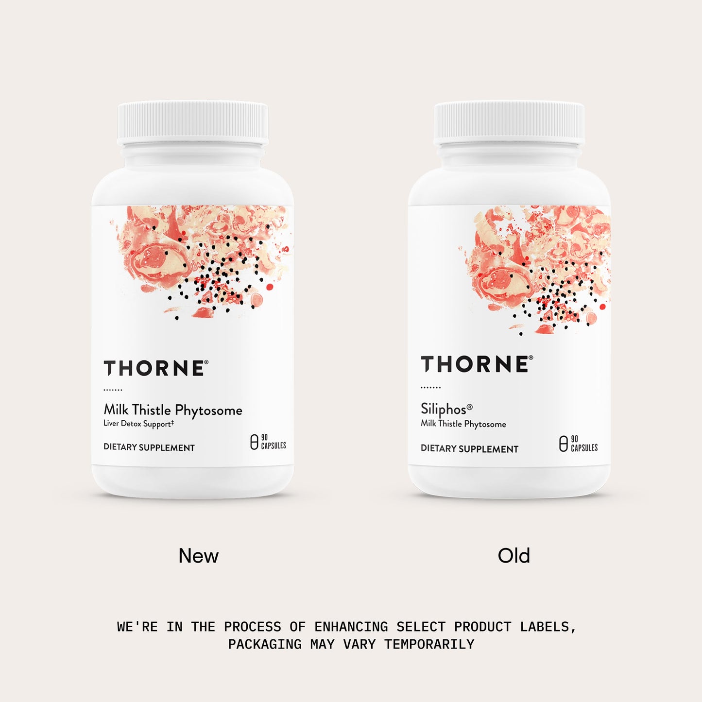 THORNE Milk Thistle Phytosome – Liver Support & Antioxidant Botanical Extract (90 Capsules)