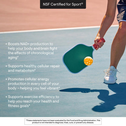THORNE NiaCel 400 NAD Supplement – Cellular Energy & Healthy Aging (NSF Sport)