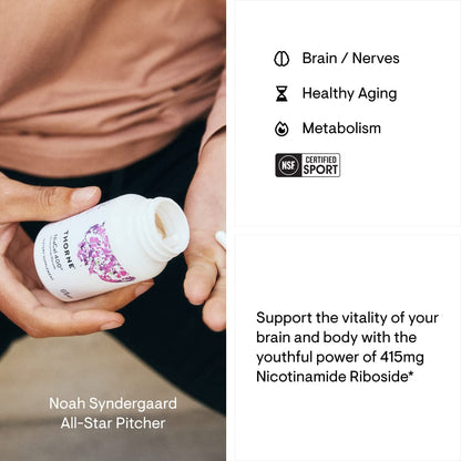 THORNE NiaCel 400 NAD Supplement – Cellular Energy & Healthy Aging (NSF Sport)