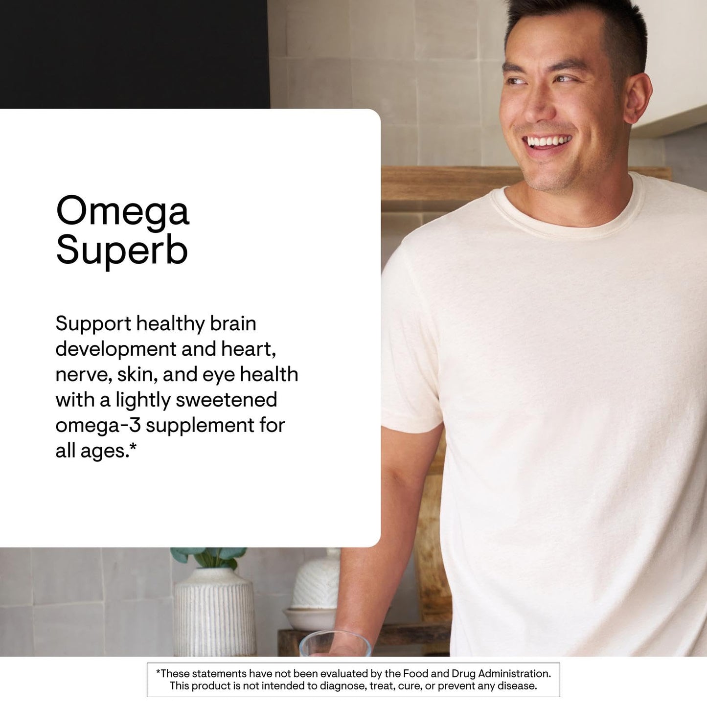 THORNE Omega Superb - Easy Dosing Fish Oil Liquid with EPA & DHA, Lemon Berry, 6.76 fl oz