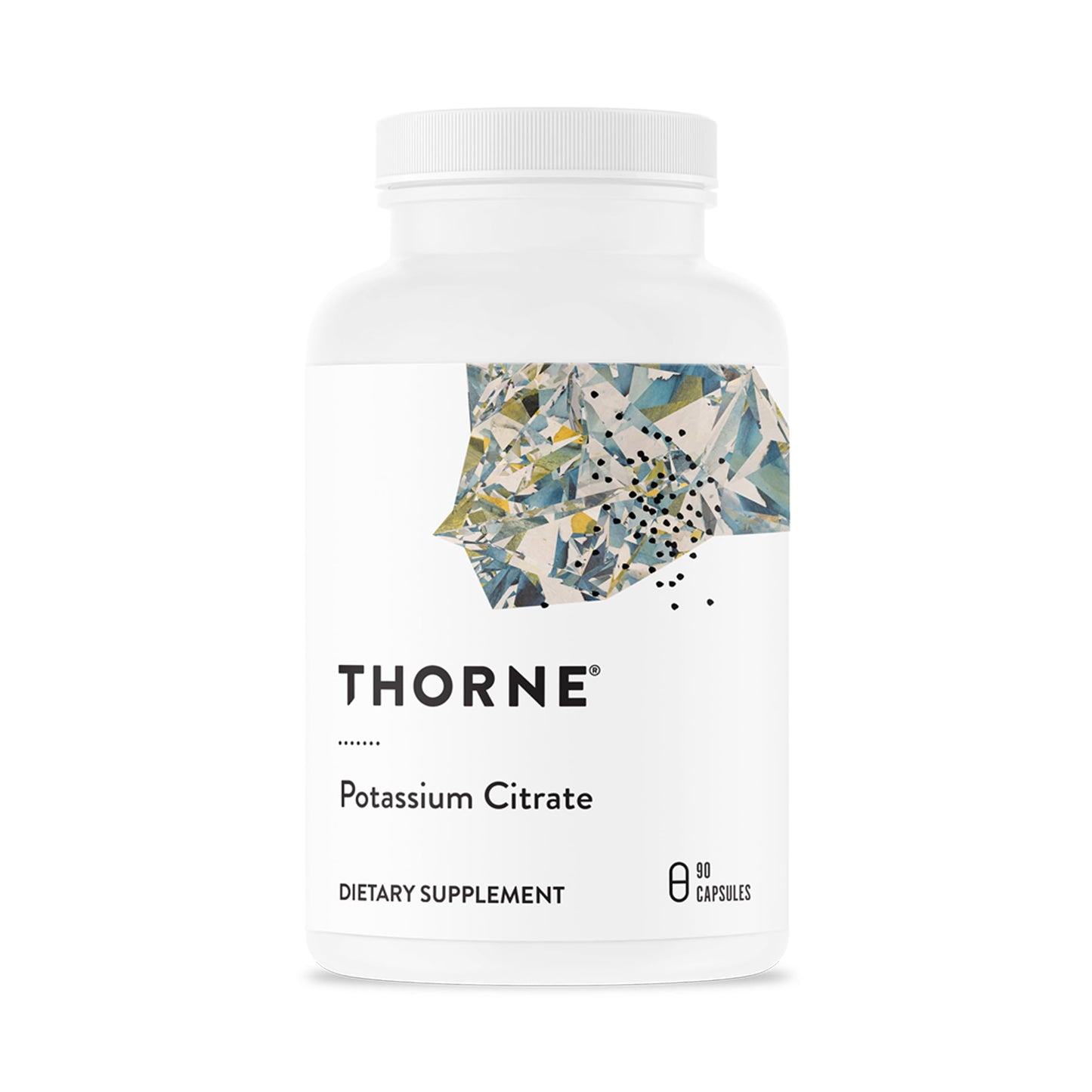 THORNE Potassium Citrate - Highly Absorbable Potassium Supplement | 90 Capsules