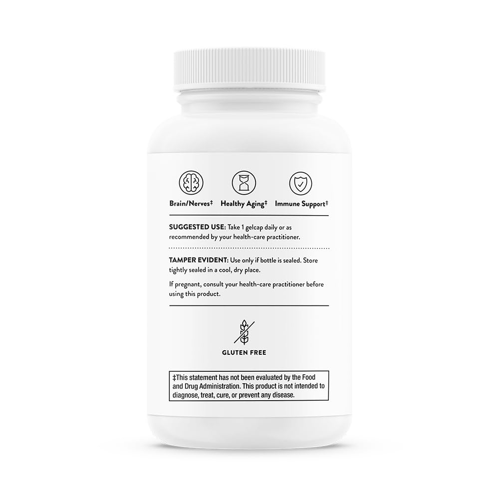THORNE Pro-Resolving Mediators - Balanced Immune Response & Brain Structure, 60 Gelcaps