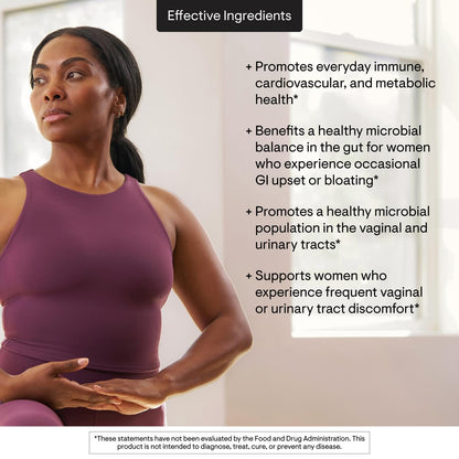 THORNE Womens Daily Probiotic - Shelf-Stable Probiotic for Everyday Immune, Cardiovascular & Metabolic Support - 30 Servings