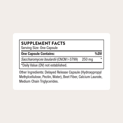 THORNE Sacro-B Probiotic – Gut Health, Immune Support & Gentle Constipation Relief