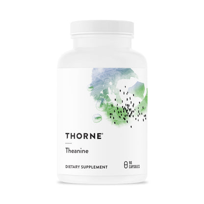 THORNE Theanine 200 mg | Supports Relaxation, Focus & Stress Response - 90 Capsules