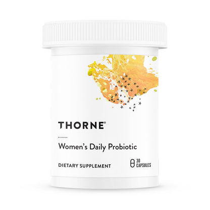 THORNE Womens Daily Probiotic - Shelf-Stable Probiotic for Everyday Immune, Cardiovascular & Metabolic Support - 30 Servings