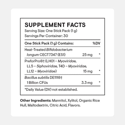 THORNE Complete Biotic – Probiotic, Prebiotic & Postbiotic for Gut Health | 30 Servings