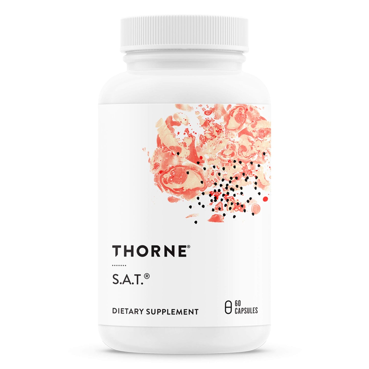THORNE - S.A.T. Milk Thistle Complex with Silymarin, Artichoke & Turmeric Extracts for Liver Support | 60 Capsules